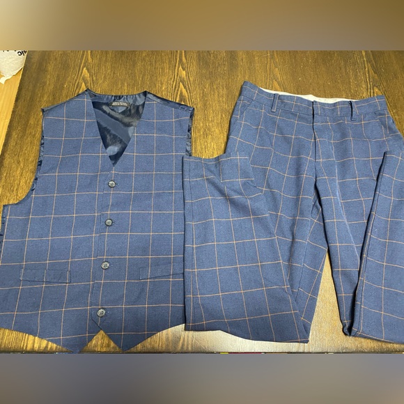 Retro Super Cute Plaid Two Piece Set by Nautica Size Small - Picture 1 of 12